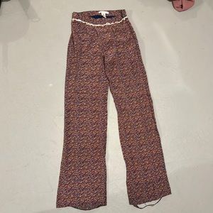 Charlotte Ronson Floral Silky Pant